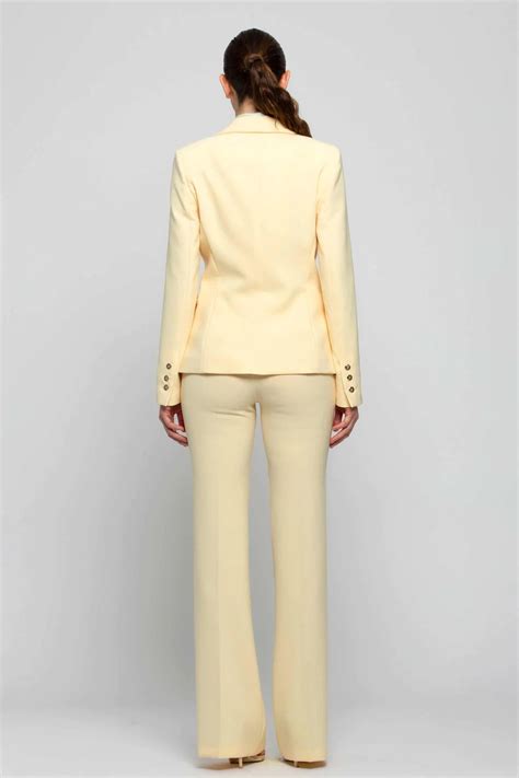 gucci tailleur giallo